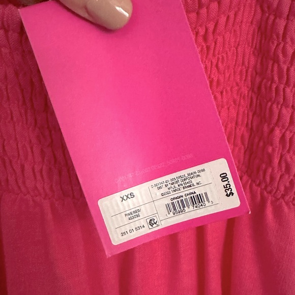 Limited Release Tabitha Brown Linen Color Block Sundress - Picture 5 of 6